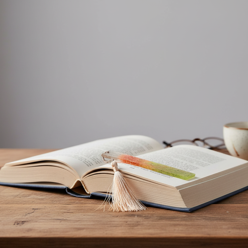 Bookmark with Book