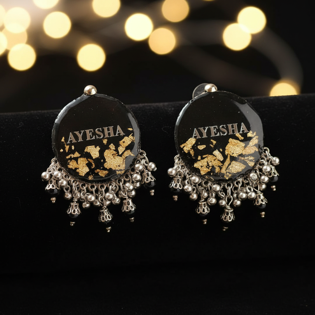 Name Earrings