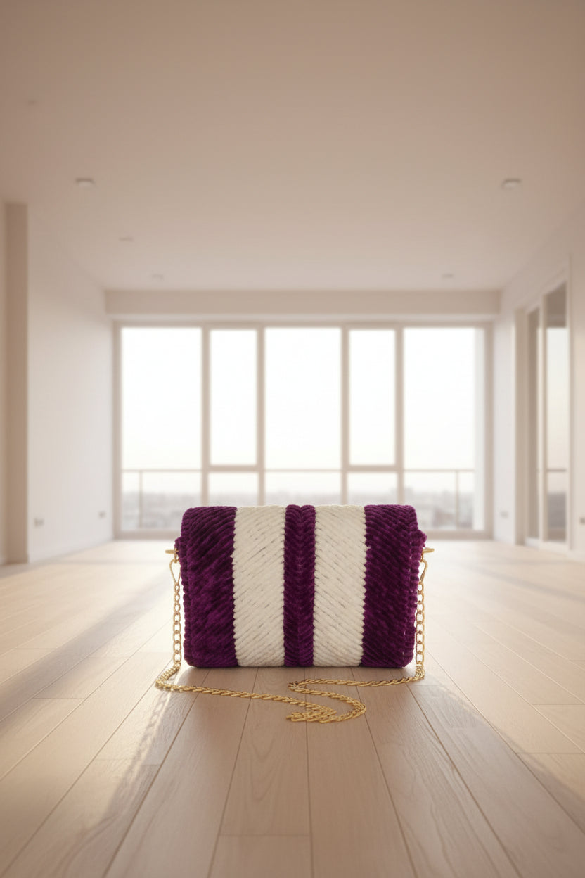 Royal Purple Clutch