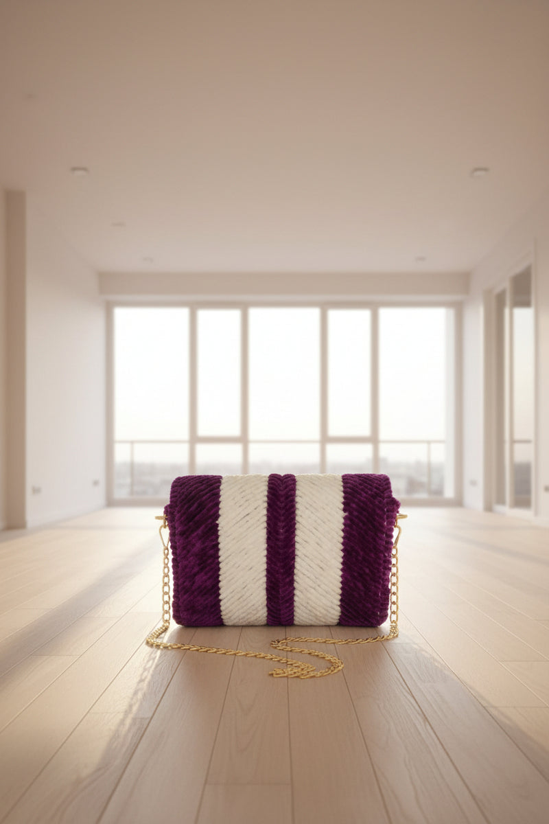 Royal Purple Clutch