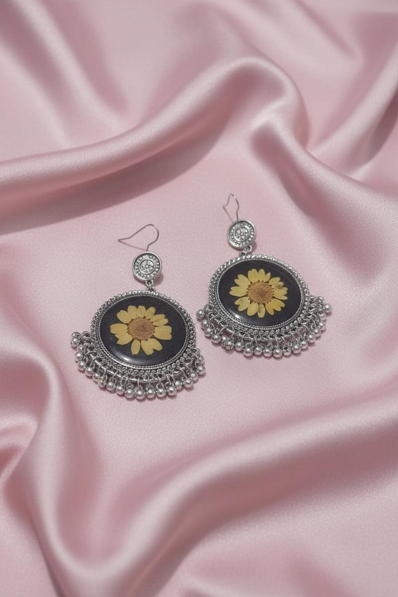 Handcrafted Resin Statement Earrings