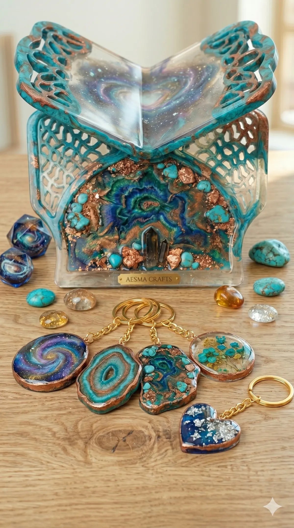 Turquoise Quran Rehl